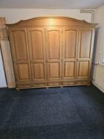 kledingkast, Huis en Inrichting, Ophalen, Gebruikt, 200 cm of meer, Eikenhout