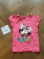 Minnie mouse tshirt shirt roze van C&A maat 128 als nieuw, Kinderen en Baby's, Kinderkleding | Maat 128, C&A, Meisje, Ophalen of Verzenden