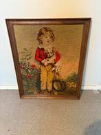Geborduurd schilderij, Ophalen, Zo goed als nieuw