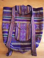 Mooie paarse stoffen rugtas, Overige merken, 25 tot 40 cm, Nieuw, Ophalen of Verzenden