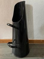 Zwarte kolenkit met twee poken openhaard of als paraplu bak, Ophalen, Zo goed als nieuw, Overige soorten