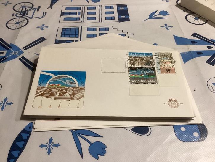 No6309 Afwijkend E161 met tab Heb ook van Nederland, Postzegels en Munten, Postzegels | Eerstedagenveloppen, Onbeschreven, Nederland