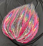 Dreads krullen extensions roze regenboog, Ophalen of Verzenden, Nieuw
