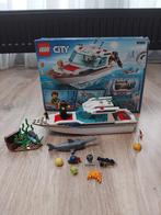Lego city speedboot, Ophalen of Verzenden, Zo goed als nieuw, Complete set, Lego