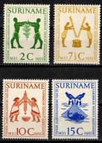 Suriname nr. 317-320 Carribean Tourist Association postfris, Postzegels en Munten, Ophalen of Verzenden, Postfris