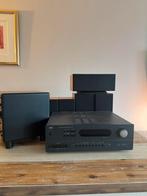 Complete NAD T 752 Dolby Surround Set 5.1, Gebruikt, 70 watt of meer, 5.1-systeem, Overige spelers