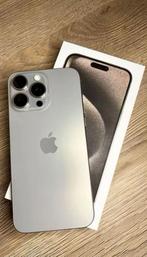 iPhone 15 pro max titanium 256GB., Telecommunicatie, Mobiele telefoons | Apple iPhone, Grijs, Zonder abonnement, Zo goed als nieuw