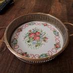 Porseleinen Dienblad Gemerkt 28x21 cm groot, Antiek en Kunst, Antiek | Porselein, Ophalen of Verzenden