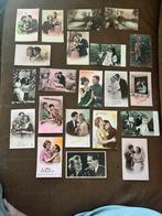 Antieke Romantische Ansichtkaarten wenskaarten Frankrijk, Ophalen of Verzenden, Voor 1920, Gelopen, Frankrijk