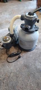 Weinig gebruikte zwembadpomp., Tuin en Terras, Zwembad-toebehoren, Ophalen, Zo goed als nieuw