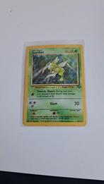 Scyther jungle holo, Hobby en Vrije tijd, Verzamelkaartspellen | Pokémon, Ophalen of Verzenden, Zo goed als nieuw, Losse kaart