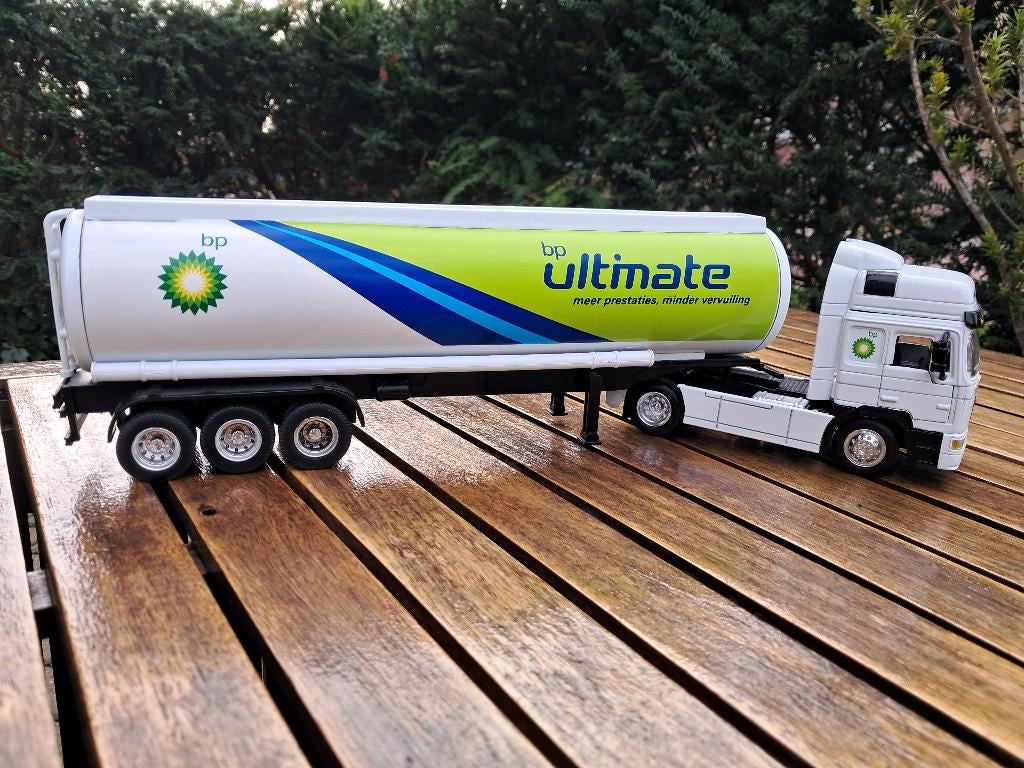 M.A.N. TRUCK BP 1/43, Ophalen of Verzenden, Zo goed als nieuw, Bus of Vrachtwagen, Overige merken