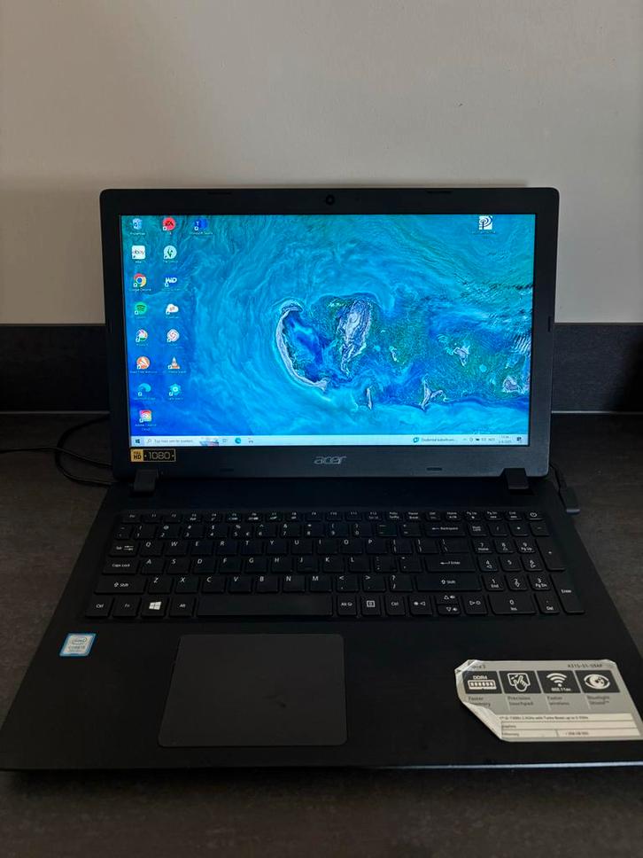 Acer Aspire 3 - Intel Core i5 - 15 inch, Computers en Software, Windows Laptops, Gebruikt, 15 inch, SSD, 2 tot 3 Ghz, 8 GB, Qwerty