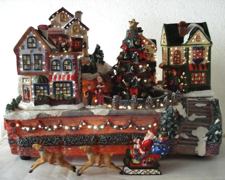 Sfeervol kerstdorp Charlesville, Diversen, Kerst, Zo goed als nieuw, Ophalen of Verzenden