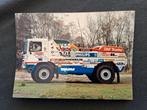 persfoto kleur DAF 95 X1 met Jan de Rooij Paris Dakar 1988, Ophalen of Verzenden, Zo goed als nieuw, Auto's