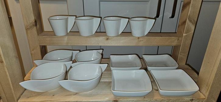 Villeroy & Boch Servies - 35 Delig New Wave, Huis en Inrichting, Keuken | Servies, Zo goed als nieuw, Compleet servies, Effen