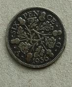 Engeland, 6 pence 1936, Ophalen of Verzenden, Overige landen, Losse munt, Zilver