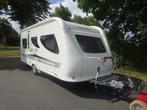 Hobby LaVita 495 UL Enkele Bedden+Mover, Caravans en Kamperen, 70 kg, Rondzit, Hobby, Schokbreker