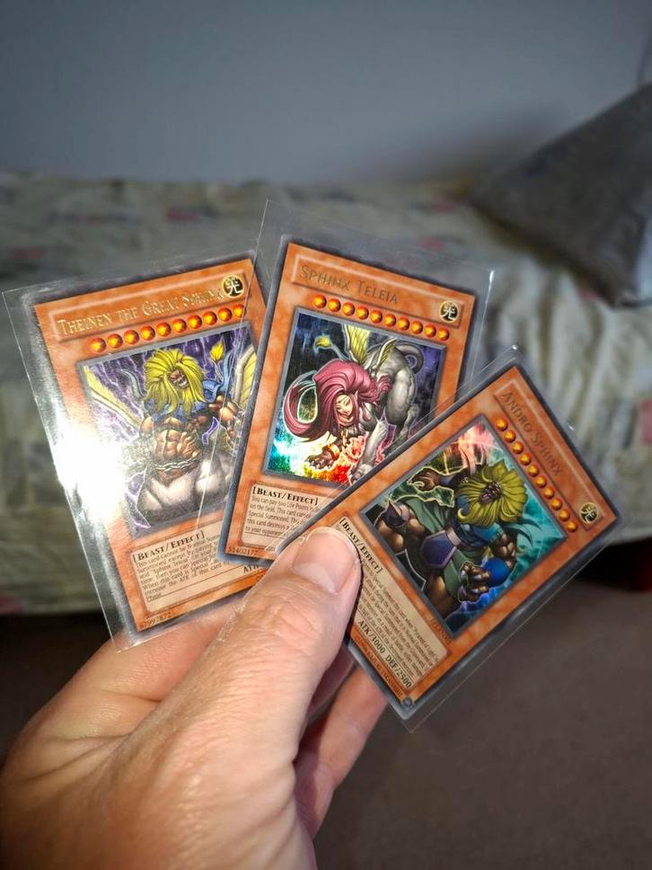 Yu-Gi-Oh! Sphinx Setje EP1 Ultra Rare - Near Mint, Hobby en Vrije tijd, Verzamelkaartspellen | Yu-gi-Oh!, Zo goed als nieuw, Meerdere kaarten