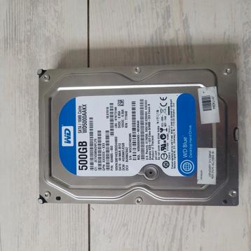500 gb harde schijf wd blue beschikbaar voor biedingen