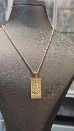 Prachtige DC hanger met ropchain 18karaat goud, Ophalen of Verzenden, Nieuw, Goud, Goud