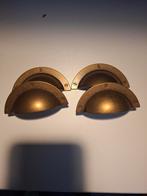 4 bronzen handgrepen (antiek-look), Ophalen of Verzenden