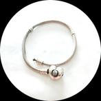 Pandora Armband 18 cm Hartsluiting / voor bedels, Ophalen of Verzenden, Zo goed als nieuw, Zilver, Zilver