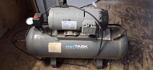 AirTask Compressor - Gebruikt, Doe-het-zelf en Verbouw, Compressors, Gebruikt, 6 tot 10 bar, Minder dan 25 liter, Minder dan 200 liter/min