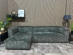 “GRATIS LEVERING” mooie velvet hoekbank! 295x160, Hoekbank, 300 cm of meer, Zo goed als nieuw, Vierpersoons of meer
