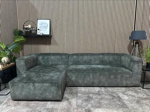 “GRATIS LEVERING” mooie velvet hoekbank! 295x160, Huis en Inrichting, Banken | Bankstellen, Zo goed als nieuw, Hoekbank, Vierpersoons of meer
