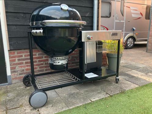 Weber Summit Kamado S6 Charcoal Grill, Tuin en Terras, Houtskoolbarbecues, Gebruikt, Met accessoires, Ophalen