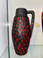 Grote vintage West Germany vloervaas Strawberry decor 270-53, Antiek en Kunst, Antiek | Vazen, Ophalen