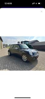 Mini 1.6 16V ONE 2005 Zwart, Auto's, Voorwielaandrijving, 4 cilinders, 4 stoelen, Zwart