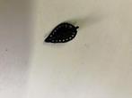 Broche, Ophalen of Verzenden, Gebruikt, Zwart, Overige materialen