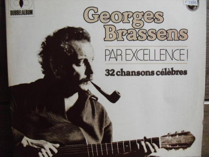Georges Brassens "Par Exellence! " dblLP, Cd's en Dvd's, Vinyl | Pop, Gebruikt, 1960 tot 1980, 12 inch, Ophalen of Verzenden