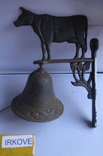 TUIN BEL MET KOE * Metaal *, Verzenden, Zo goed als nieuw