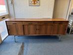 Groot jaren 60 disign sideboard/dressoir palissander?topvorm, Ophalen of Verzenden, Zo goed als nieuw, 25 tot 50 cm