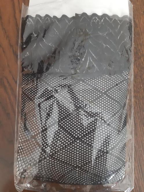 zwarte hold ups met apart ruit dessin 1 maat, Kleding | Dames, Leggings, Maillots en Panty's, Nieuw, Zwart, Verzenden