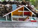 Vintage Houten Poppenhuis, Ophalen of Verzenden, Gebruikt, Poppenhuis