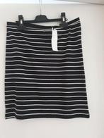 Hema rok rokje zwart wit gestreept mt s NIEUW, Zwart, Nieuw, Ophalen of Verzenden, Maat 36 (S)