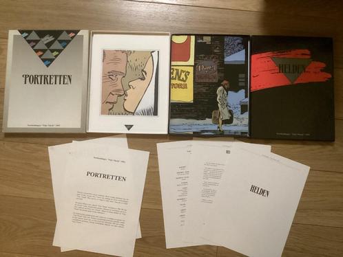 Vrije vlucht portfolio sets 1 + 2 (met prachtig artwork), Boeken, Stripboeken, Zo goed als nieuw, Meerdere stripboeken, Ophalen of Verzenden