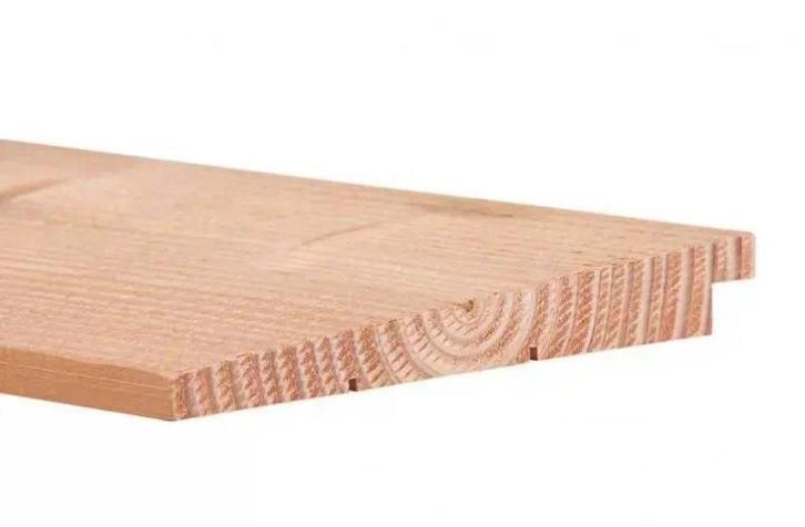 Douglas Zweeds Rabat blank, Tuin en Terras, Palen, Balken en Planken, Nieuw, Planken, 250 cm of meer, Ophalen of Verzenden