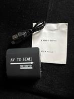 AV naar HDMI Converter nieuw, Ophalen of Verzenden, Nieuw