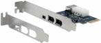 EXSYS EX-16450 2-Port FireWire PCIe Card, Facturen@maascomputers.nl, Ophalen of Verzenden, Cargadoorweg 23, 6541 BT Nijmegen, Maas Computers