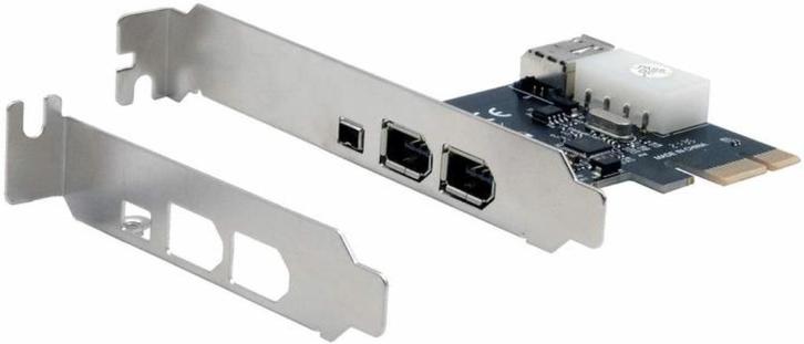 EXSYS EX-16450 2-Port FireWire PCIe Card, Computers en Software, Netwerkkaarten, Gebruikt, Ophalen of Verzenden