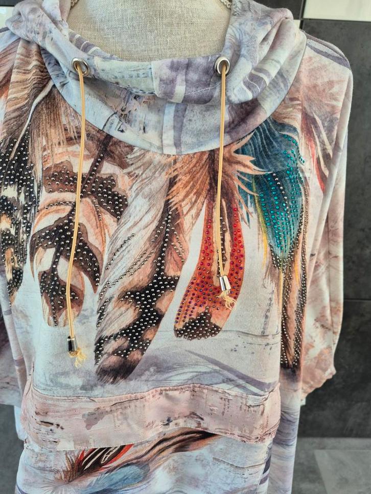 Missy Hoody - Kleurrijk & Comfortabel, Kleding | Dames, Tops, Nieuw, Maat 42/44 (L), Overige kleuren, Lange mouw, Ophalen of Verzenden