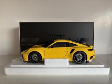 Porsche 911 (992) Turbo S Sport Design Paket 1:18 (nieuw) beschikbaar voor biedingen