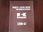 Kawasaki Z200 - A1 1977 motorcycle parts catalogue Z 200, Motoren, Ophalen of Verzenden, Kawasaki