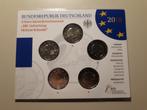 Duitsland 2018: 5x 2 Euro Helmut Schmidt (BU, blister), Verzenden, Duitsland, 10 euro
