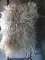 Prachtige dikke witte schapenvacht/vilt, Huis en Inrichting, Ophalen of Verzenden, Zo goed als nieuw